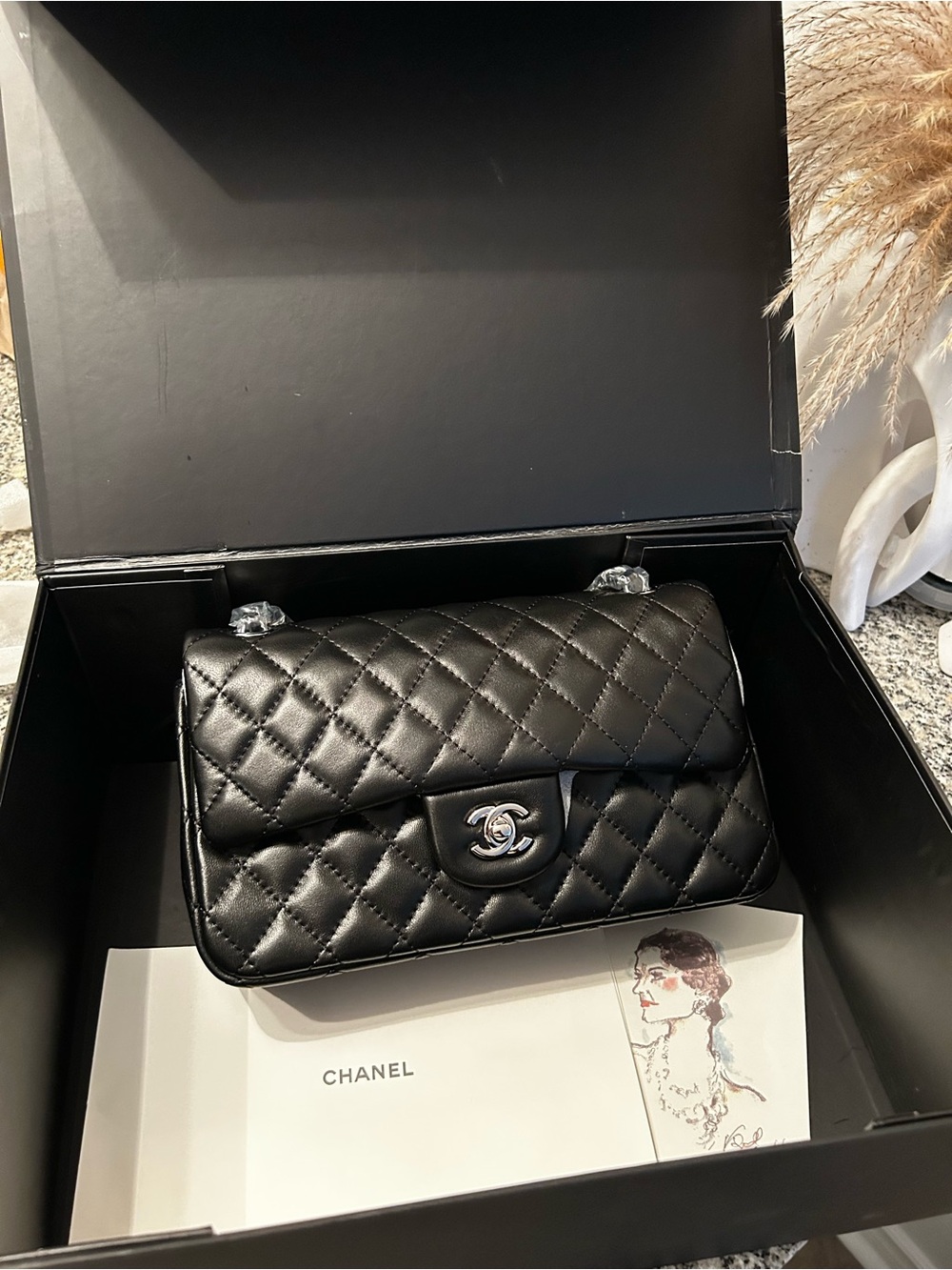 Chanel Classic Medium Double Flap Bag – Black Caviar Leather & Gold Hardware